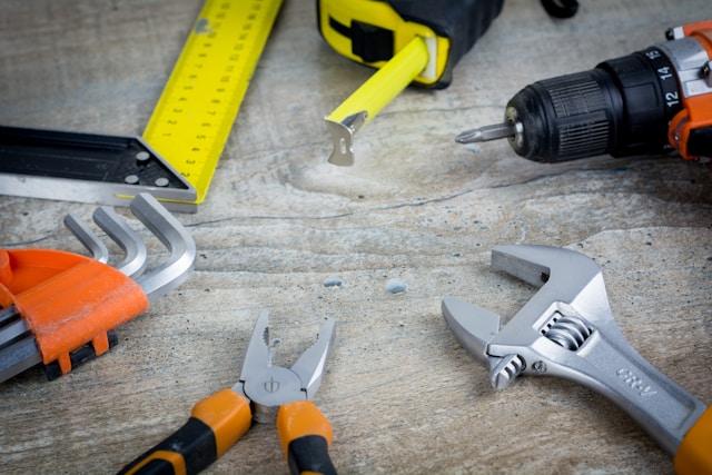 Several maintenance tools